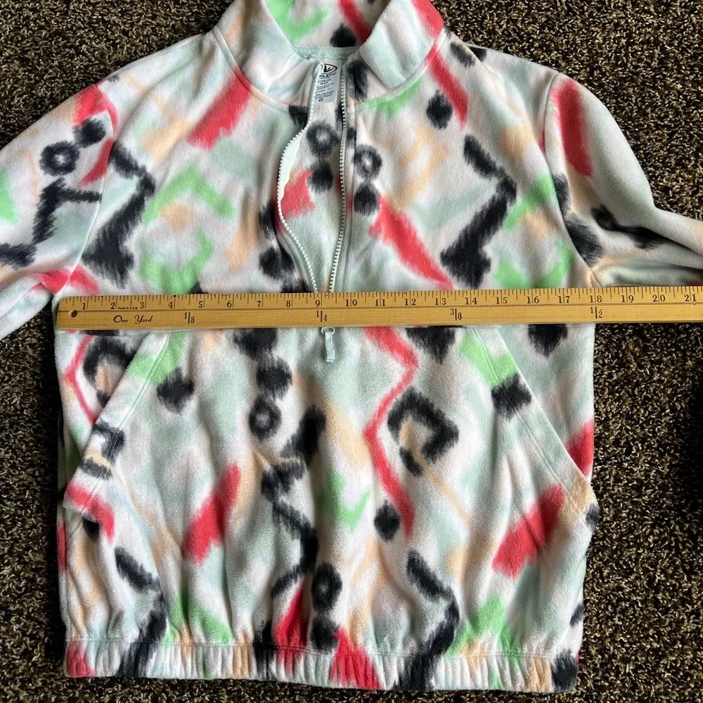 Colorful Fleece Pullover